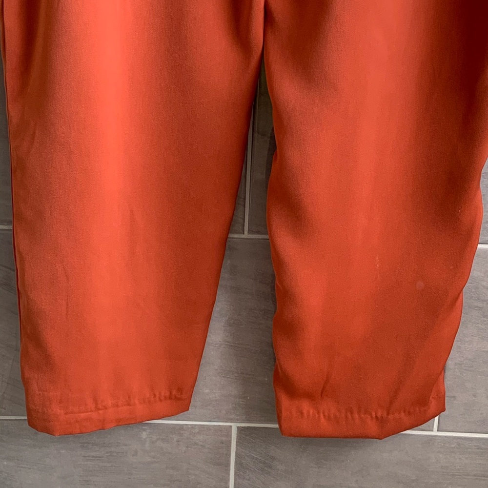 Michael Kors burnt umber belted pants size M. - Picture 7 of 13